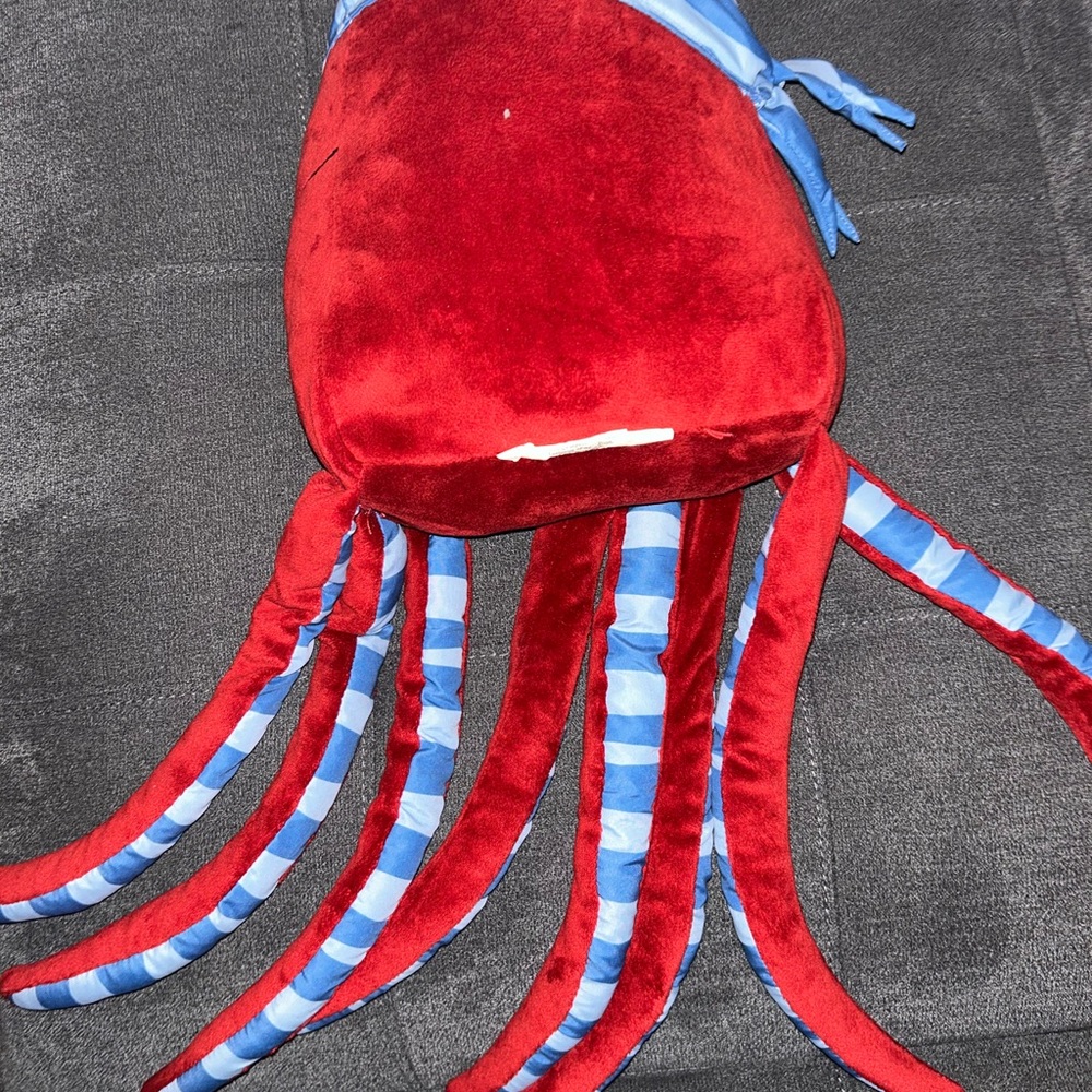 Circo Pirate Octopus Plush - Red and Blue - Picture 3 of 4